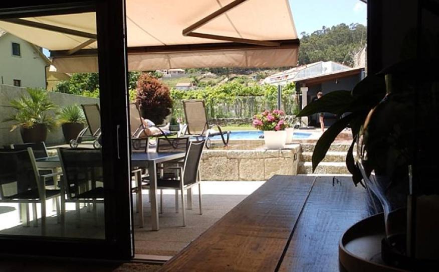 Casa Piscina Boleros Villa Combarro Kültér fotó